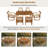 6 - Person Patio Dining Set With Removable Cushions-133588543