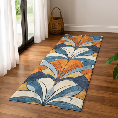 Premium Machine Washable Mayfield AMF2174 modern Rug