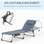 Chaise longue pliante rembourrée-488966847