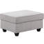 Canapé modulaire en L avec repose-pieds 8 pièces Linen