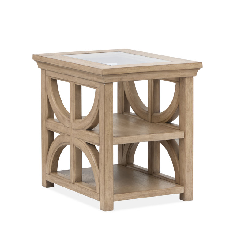 Rectangular Shelf End Table