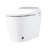 PineLn Heated Smart Toilet Seat With Soft-Close Cover, Night Light, Foot Sensor Flush, Power Outage Flush