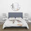 Portrait of a Giraffe and Child - Ensemble de housse de couette Farmhouse - Microfibre de polyester-66392304
