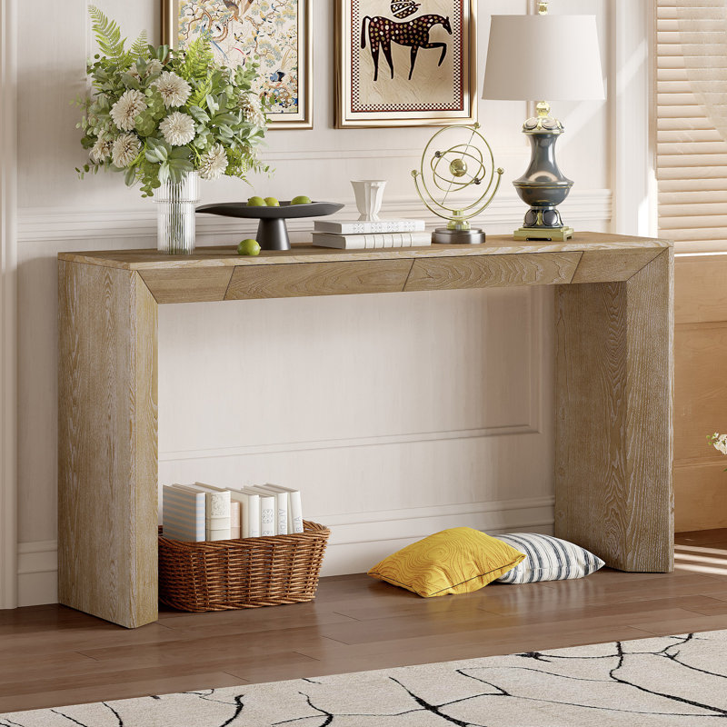 Console 60,03 po, Naturel