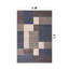 Tapis bleu touffeté à motif géométrique Allyne-1259850382