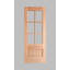 Porte d'entrée pré-suspendue en acajou plaqué sans finition Acadian par Prestige Door-1910413620-1883791724