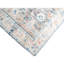 Hand Knotted Wool Area Rug in Silver