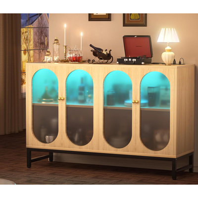 Buffet 47 "avec prise de courant et lumière DEL Joaquina