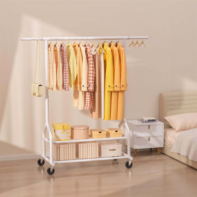 Bonville Adjustable Rolling Clothing Rack