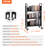 49.2'' H x 31.1'' W Book Cart with Wheels-96801400