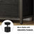 Jayger Industrial Bookcase with File Cabinet Drawers-2061042467-2059546082
