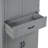Bathroom Storage Cabinet With Doors And Drawer, Multiple Storage Space, Adjustable Shelf-1829197386