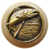 Laiton antique, bois naturel