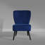 Caveney Upholstered Slipper Chair-2130670694