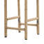 Ensemble de bar en osier d'extérieur 5 pièces avec tablettes de bar Bogovic-252877506
