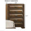 Commode à tiroirs de style contemporain