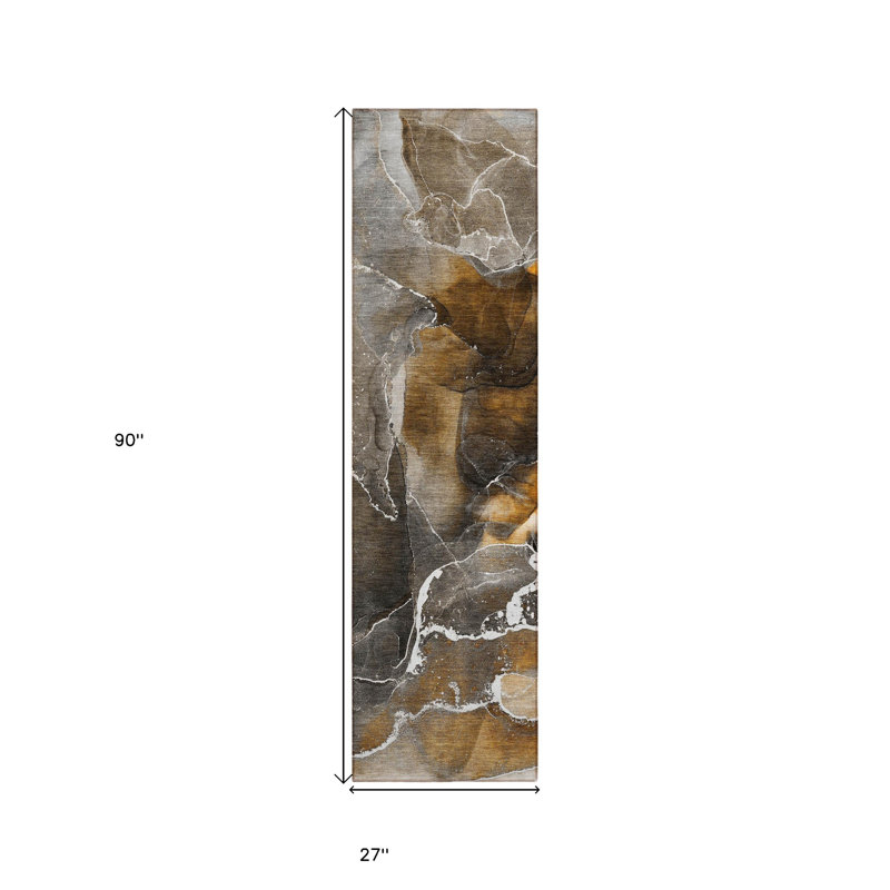 Tapis de couloir d'extérieur 8 pi