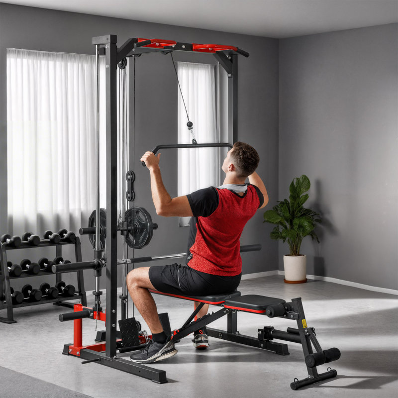 Cage électrique multifonction Smith Machine