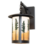 Rustic Lodge 1 - Light Armed Sconce
