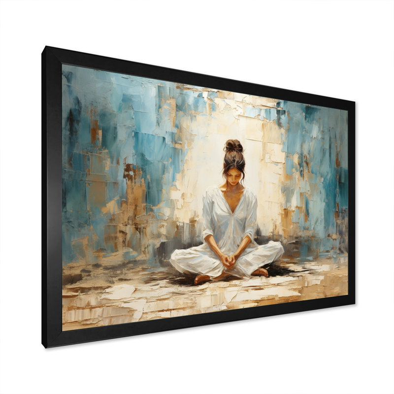 Yoga yogique sérénité, Noir, H 12 po x l 20 po x P 1 po