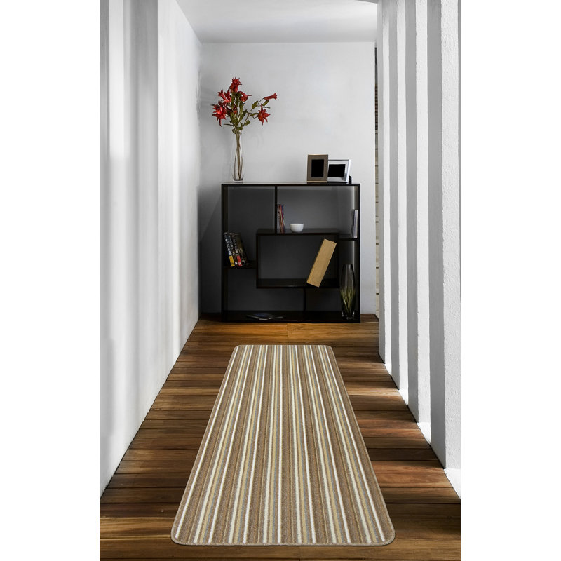 Navin Kitchen Mat, Runner 67 x 180cm, Cream