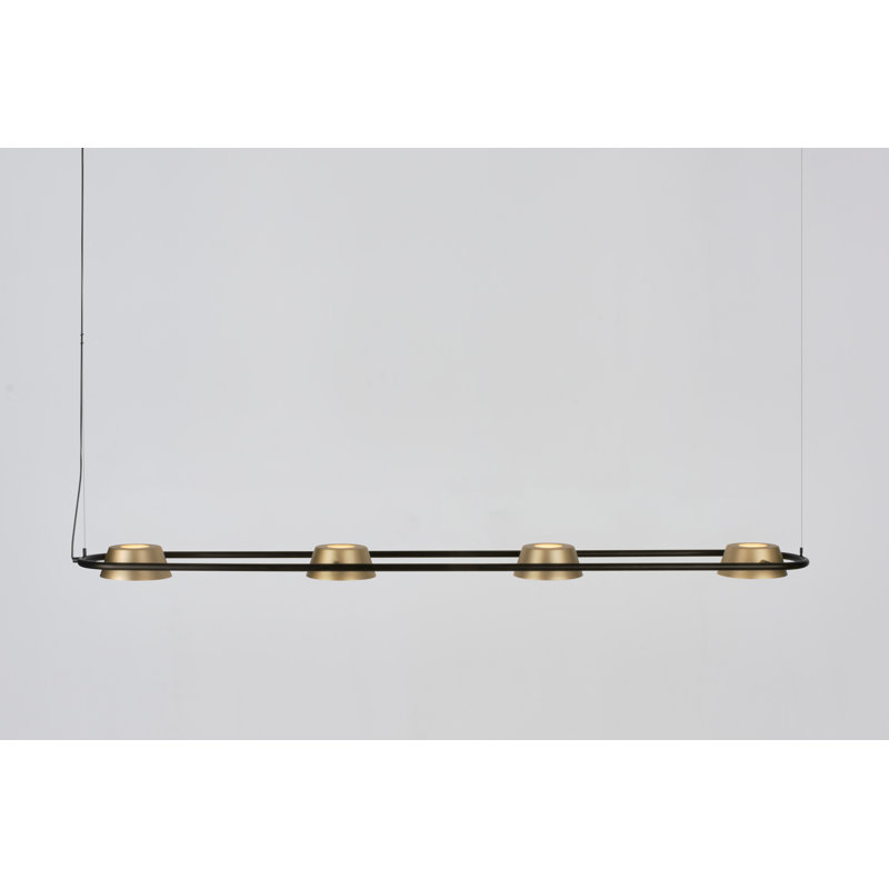 Raya 4 - Light LED Pendant, Champagne Gold