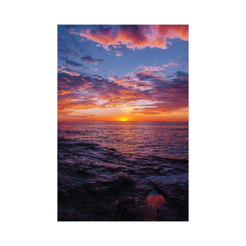 Sunset Cliffs Night V by Bethany Young - Print on Canvas, Wrapped Canvas, 66.04cm H x 45.72cm W x 3.81cm D