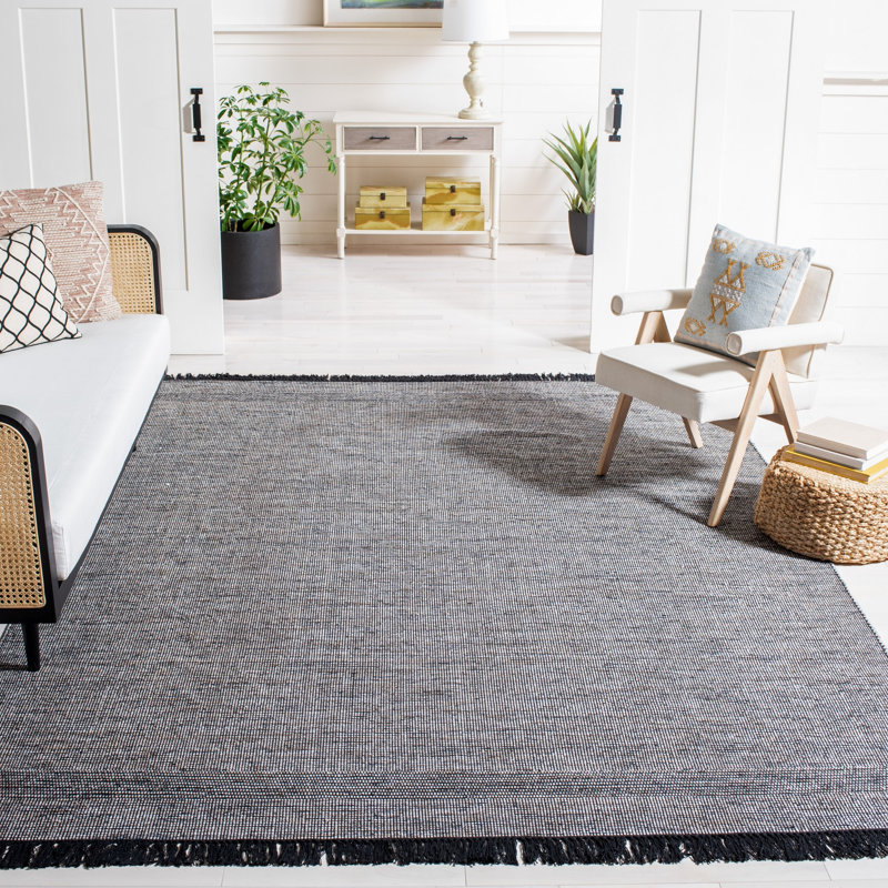 Montauk Hand Woven Cotton Rug, Rectangle 6' x 9'