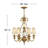 Plantation Pineapple Seven-Light Single Tier Chandelier-939049272
