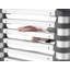 Échelle télescopique en aluminium Hailo T80 FlexLine | 9 barreaux | Hauteur réglable à 8,5 pi | Déverrouillage à une main | Indicateur de verrouillage de sécurité | Antirouille | Utilisation intérieure intérieure | Capacité de 330 lb - Argent