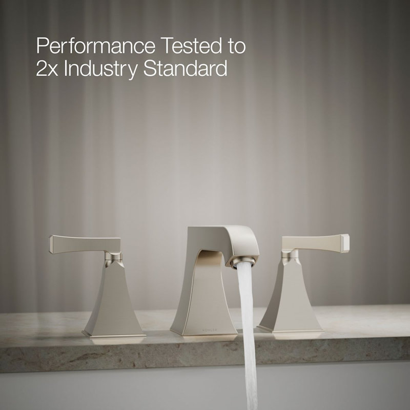 Memoirs® Widespread Bathroom Faucet, Vibrant Brushed Nickel