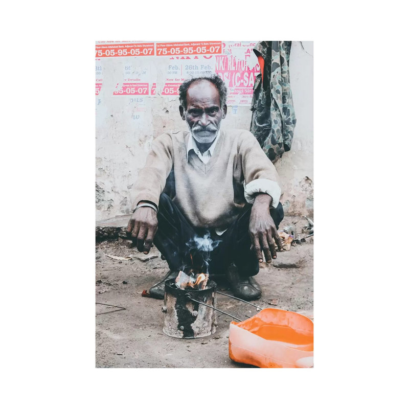 Lucknow, India III by Luke Anthony Gramme - Wrapped Canvas Print, 66.04 cm H x 45.72 cm W x 3.175 cm D