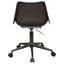 Chaise de bureau rembourrée et réglable pour bureau à domicile