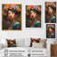 Samouraï - décoration murale femme asiatique-88510985-88510988