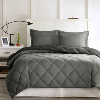 Essentials Twin/Twin Xl 3M Comforter With Shams And Design Down Alternative Filling
