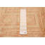 Tapis beige en laine des années 1990 de conception unique 7 pi 8 po x 9 pi 8 po Ostadar