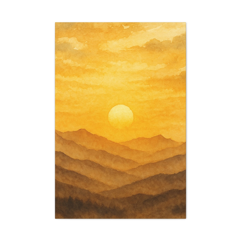 Aaroon Single Picture Frame Print on Canvas, 91.44 cm H x 60.96 cm W