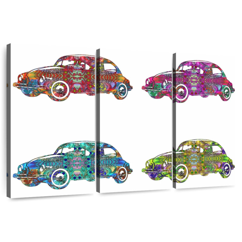 Mehar 4 VWv¢s, 24" H x 38" W