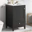Meuble-lavabo de salle de bain avec lavabo, porte à fermeture douce, support de rangement et tiroir
