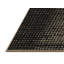 Tapis oriental brun / noir en laine et polyester tissé à la machine Zilynn-76864471