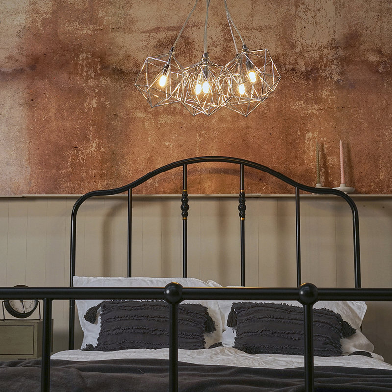 Bludovice 5 - Light Cluster Pendant, Chrome