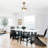 54" 6 - Blade Dimmable Ceiling Fan With 3CCT LED Lights And Remote Control