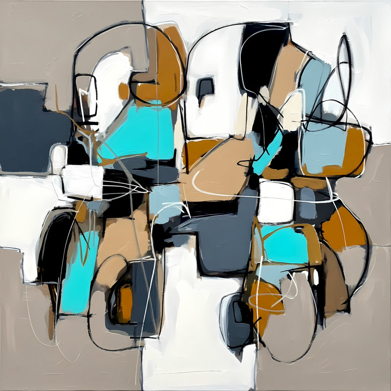 Unspoken Frequencies, 24" H x 24" W