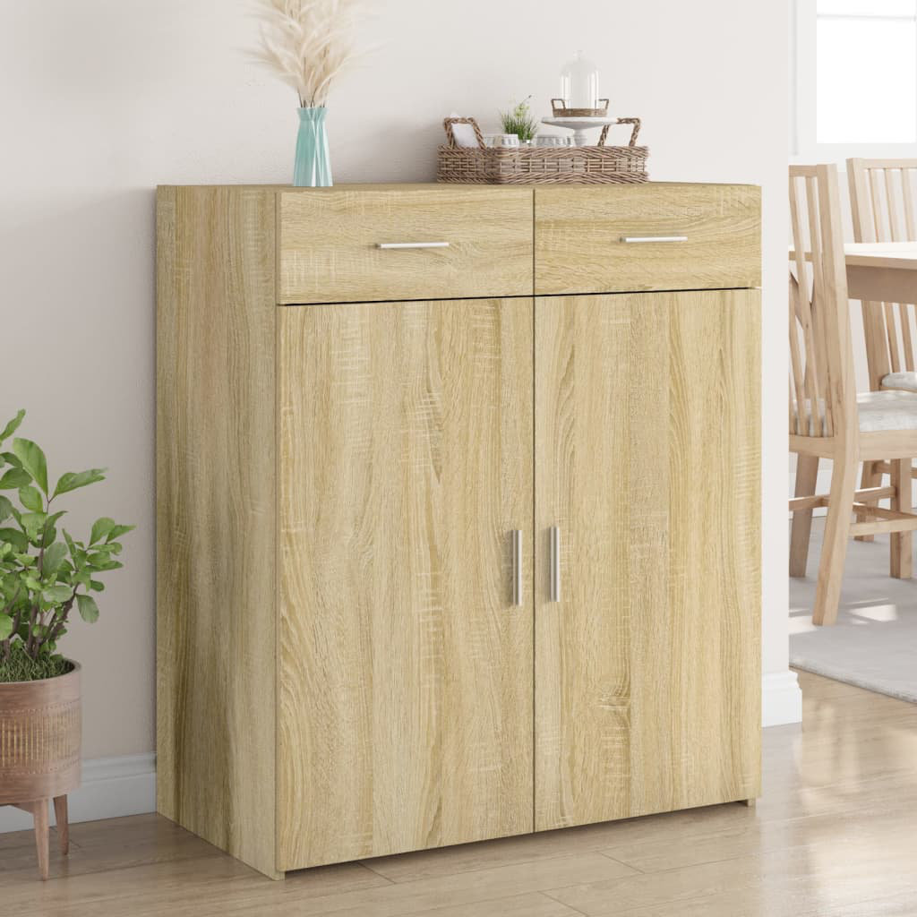 Vidaxl Sideboard aus Holz 80x42,5x93 cm