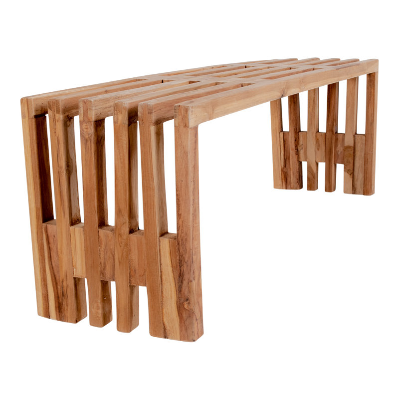 Bourgeois Solid Wood Bench