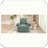 Manual Swivel Rocker Recliner Sofa Adjustable Backrest Living Room Bedroom Nursery Functional Comfortable Stylish-457393925