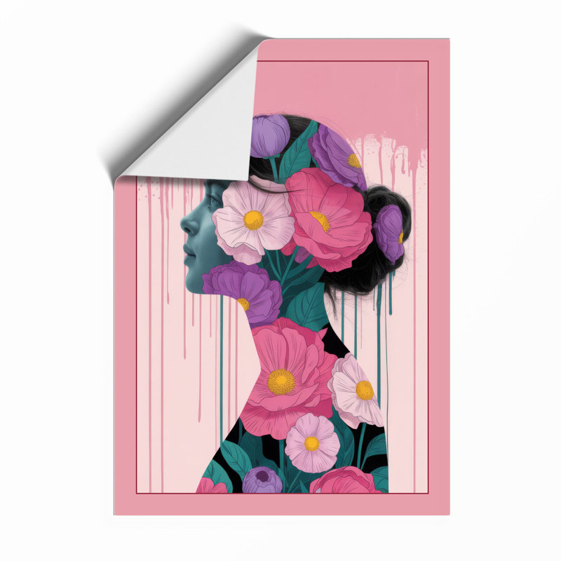 Blooming Mind Botanical - Framed Print, A2 - 59.4 x 42.0 cm, Unframed