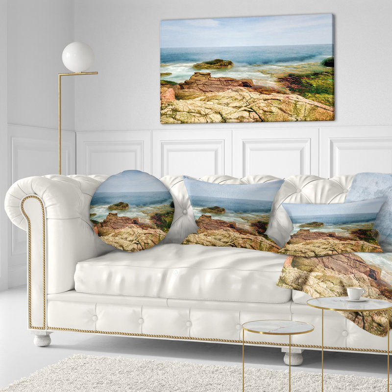 Coussin Beach ThUnder Hole Acadia National Park, Rectangulaire, 12 po x 20 po
