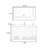 Light luxury retro and simple bathroom cabinet