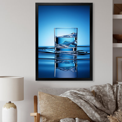 " Sapphire Vase Water Serenity "